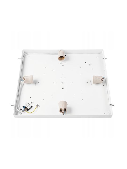 Lamkur Ceiling Mount Light 48cm Brown with Socket E27