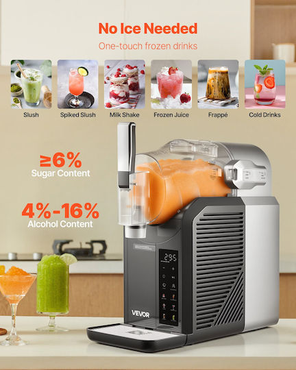 Vevor MNXRJ12LDGLE3AAQT001V2 Mașină Slushy 2lt