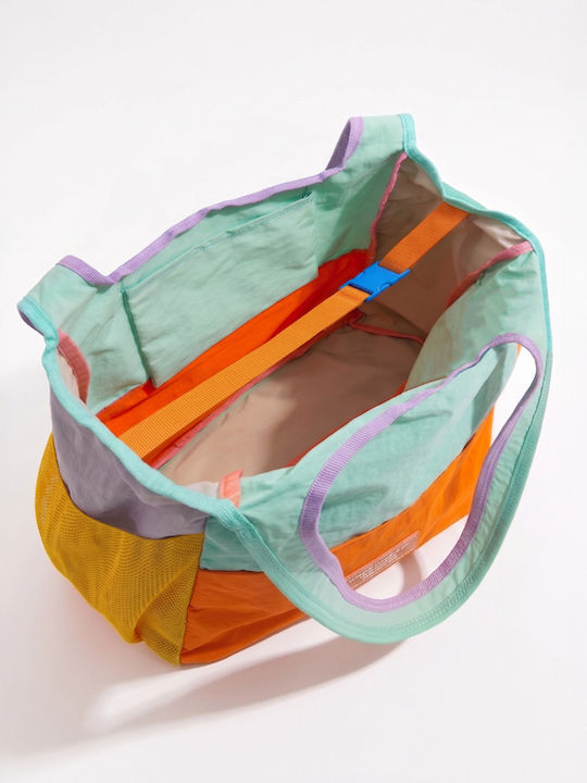 Fabric Women's Shoulder Bag Orange