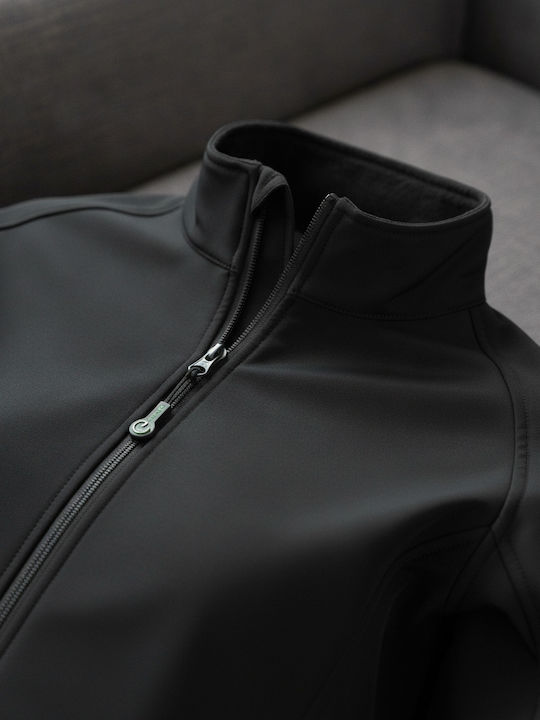 Softshell Γυναικείο Μπουφάν Μαύρο
