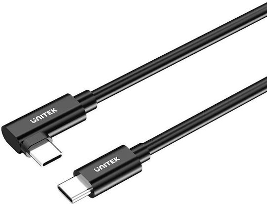 Unitek Uc Vr Link Pro Cable Usb-c To Usb-c 90 Degree 5gps & 60w 5.0m C14094a