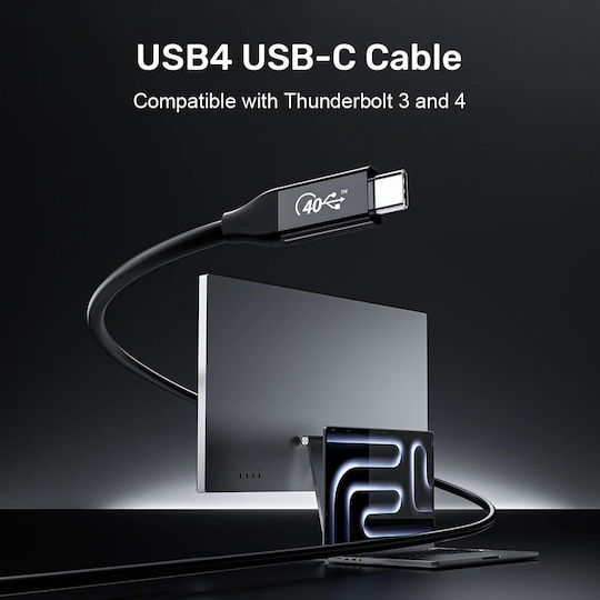 Unitek Usb-c 4.0 M-m Cable 2.0m 240w+40g+8k60hz C14100a V2