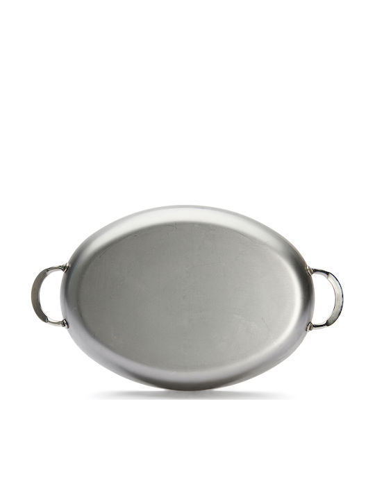 De Buyer Mineral B Saganaki Pan Made of Steel with Non-Stick Coating 24cm