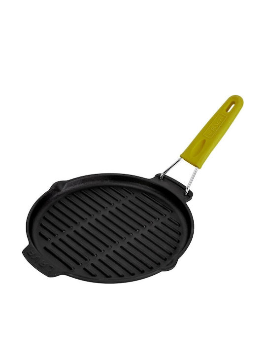 Lava Cast Iron Grill Pan 23cm