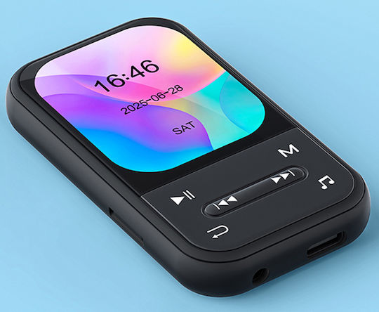 Ruizu MP3 Player (32GB) cu Ecran de 2.01" Negru X02-32GB