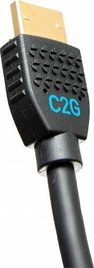 C2G Καλώδιο HDMI male - HDMI male 1.8m Μαύρο