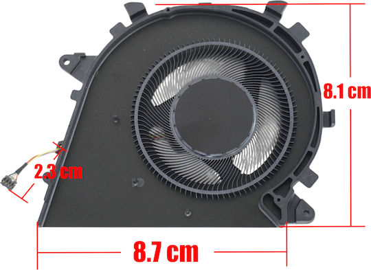 Laptop Fan Cpu Cooling Fan Lenovo Yoga 7-14arb7 82qf 82qf0016ge 82qf0018ge Dfs5k121154915 Ep 5h40s20597 5h40s20598 4pin Code 81764