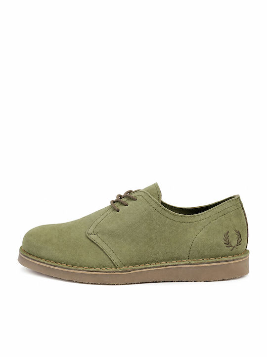 Suede Men's Casual Shoes Beige