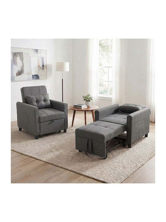 Scaun De Relaxare Relaxează-Te Gri 69x82x85cm