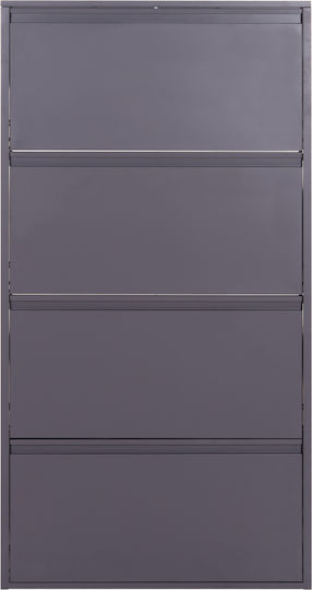 Metall Schuhorganisator Stark 71x15x137cm