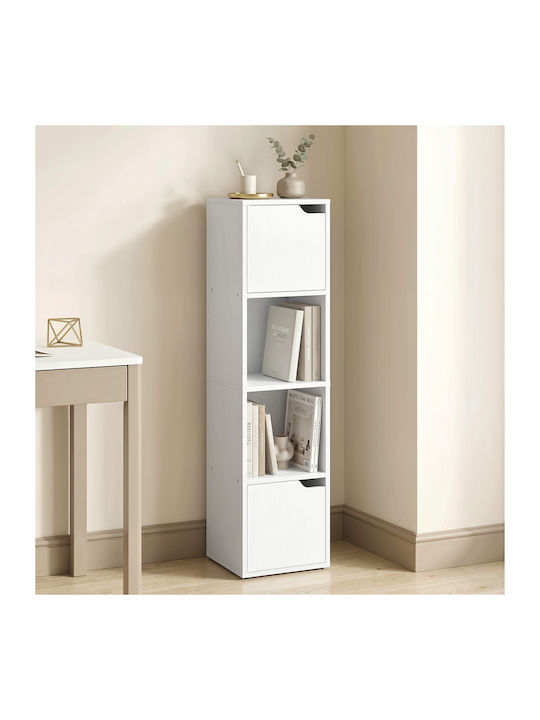 Bookcase White 30x29x119cm