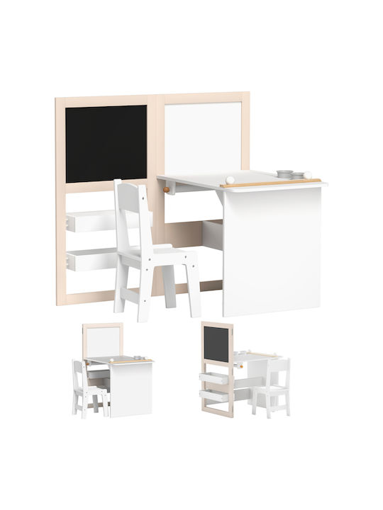 Kinder Tische Set mit Stühlen für Malerei aus Kunststoff Schwarz Aiyaplay Kinder Tische Set mit Stühlen für Malerei aus Kunststoff Schwarz Aiyaplay