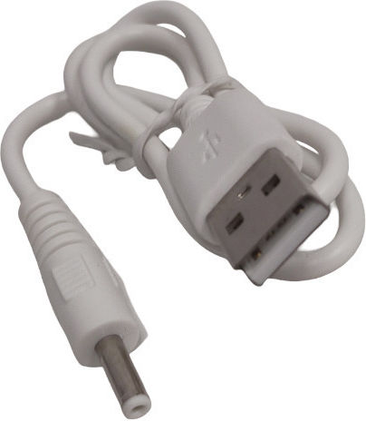 Oem Stromversorgung Kabel Dc Usb A Zu Weiblichen Jack 3.5x1.35mm 0.5m Weiß