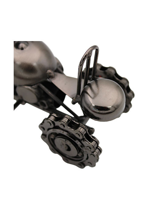 Antichitate Miniatură Bicicletă Metalică 20x11x7.5cm