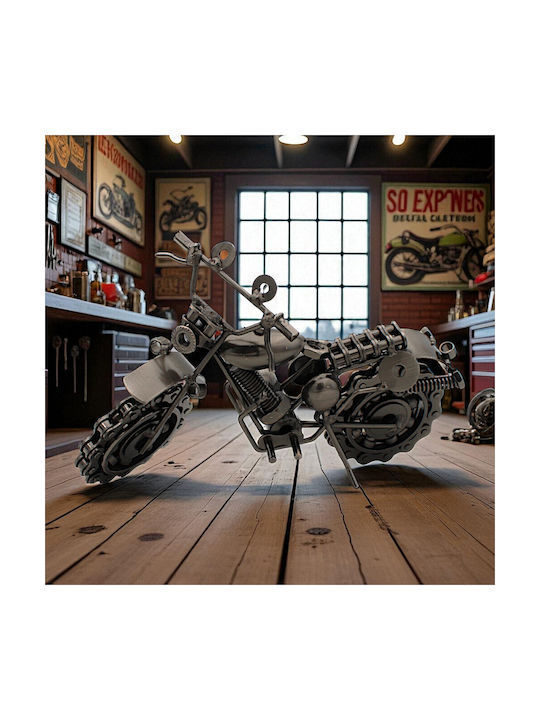 Antichitate Miniatură Bicicletă Metalică 20x11x7.5cm
