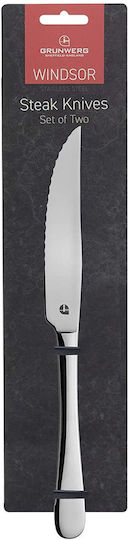 Grunwerg Windsor Meat Knives from Stainless Steel 2 Pieces