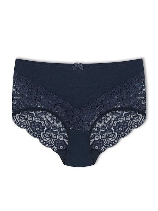 Damen-Slips 2er Pack mit Spitze V Großes Größe