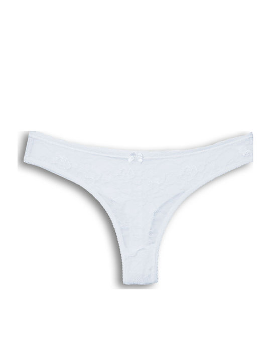 Памучни Дамски Слип 2 Комплект Без Шевове с Дантела Дантелени Детайли Отпред