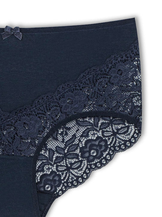 Baumwolle Damen-Slips MultiPack mit Spitze Baumwolle