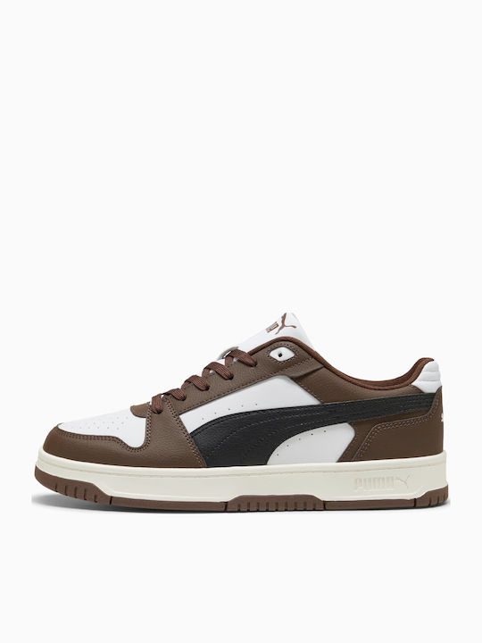 PUMA Rebound Sneakers Braune / Schwarze / Weiße
