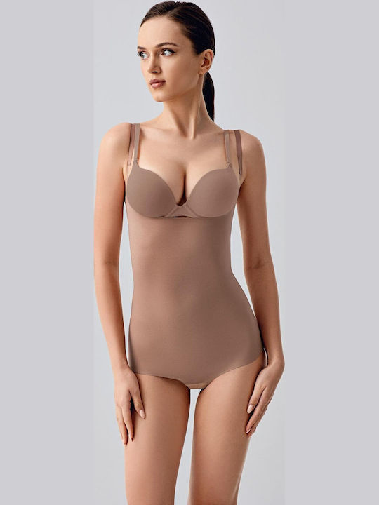 Seamless Brown Shaping Corset