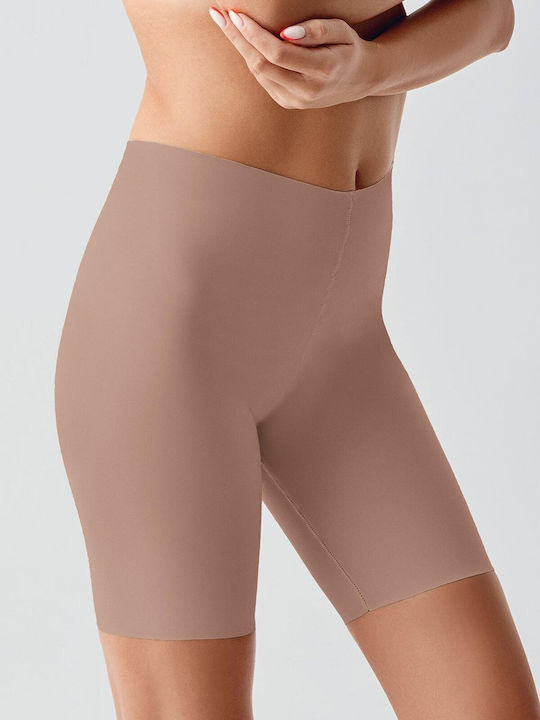Tightening Boxer Seamless Brown