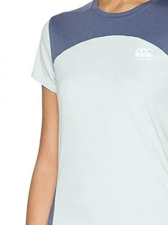 Дамска Тениска Canterbury 100135-a3534 Vapodri Technology Светлосиня L