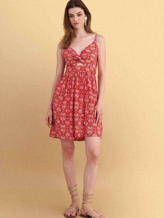 Sommer Mini Damenkleid Rote