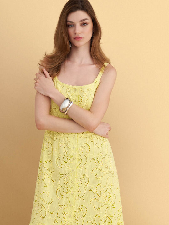 Rochie Maxi de vară Galbenă