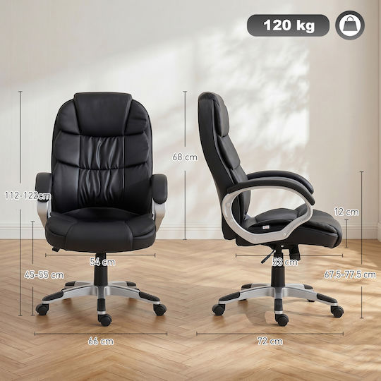 HomCom Office Chair Black
