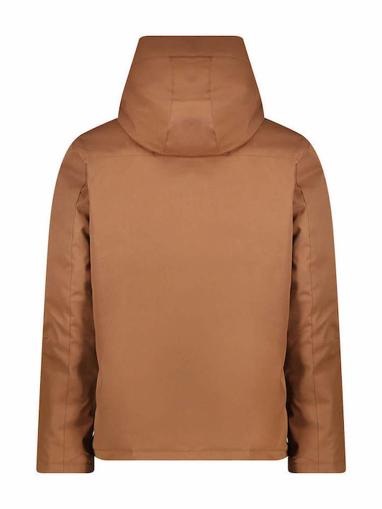 Winter Jacke Braun