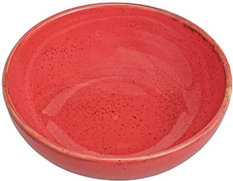 Porland Porland Servierschale Rund Emaille Rote mit Durchmesser 10cm Porland Porland Servierschale Rund Emaille Rote mit Durchmesser 10cm