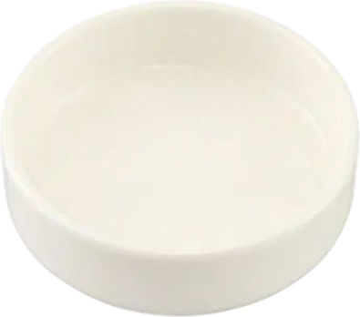 Porland Alumilite Serving Bowl Round Made of Porcelain Transparent with Diameter 6cm