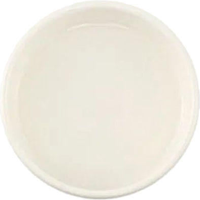 Porland Alumilite Serving Bowl Round Made of Porcelain Transparent with Diameter 6cm