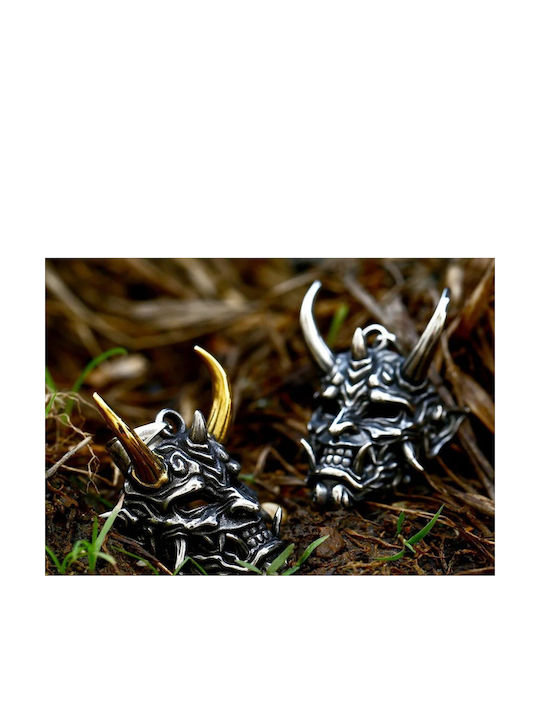 Necklace Talisman From Gold Plated Steel