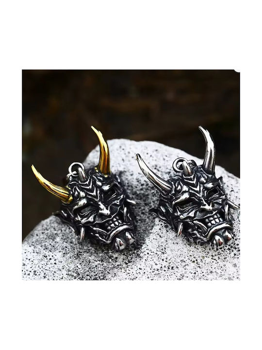 Necklace Talisman From Gold Plated Steel