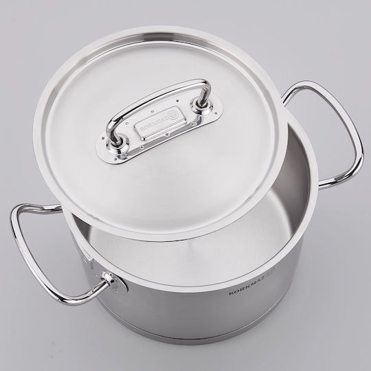 Korkmaz Proline Stainless Steel Pot Marmite 9lt / 24cm