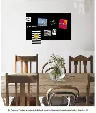 Магнитно фолио Cuadros Lifestyle 234949820 9-46-11 Самозалепващо Черно 100x75cm Произведено в Германия