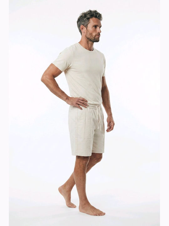 Men's Beige Shorts