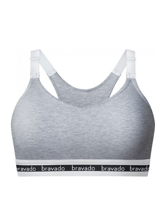 Bravado Maternity & Nursing Bra with Clips Dove Heather