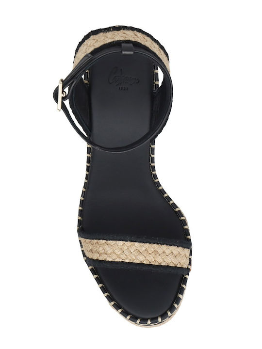 Women's Summer Black Platforms