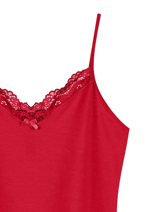 Sleeveless Cotton V Neck Women's Tank Top