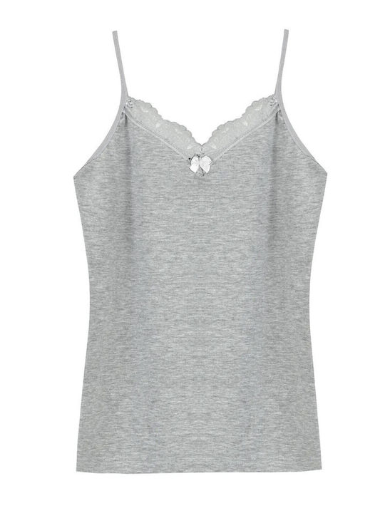 Sleeveless Cotton V-Neck Women's Undershirt