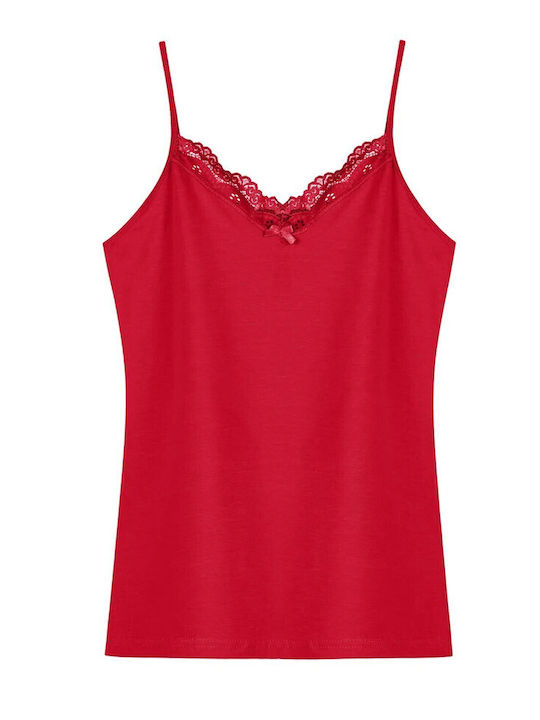 Sleeveless Cotton V-Neck Women's Undershirt