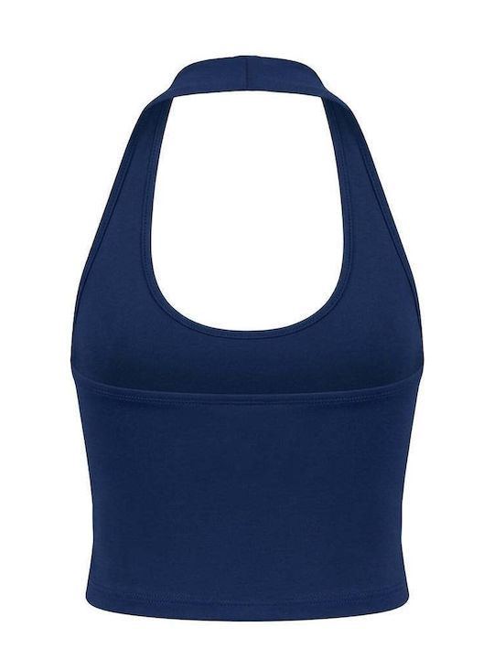 Sleeveless Grey Melange Women's T-Shirt