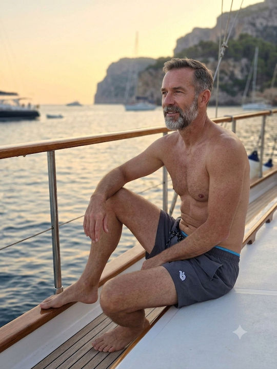 Men's Swimwear Bermuda Grey