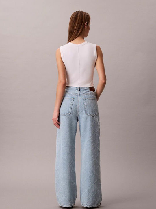 Low Rise Women's Jean Pants in Loose Fit