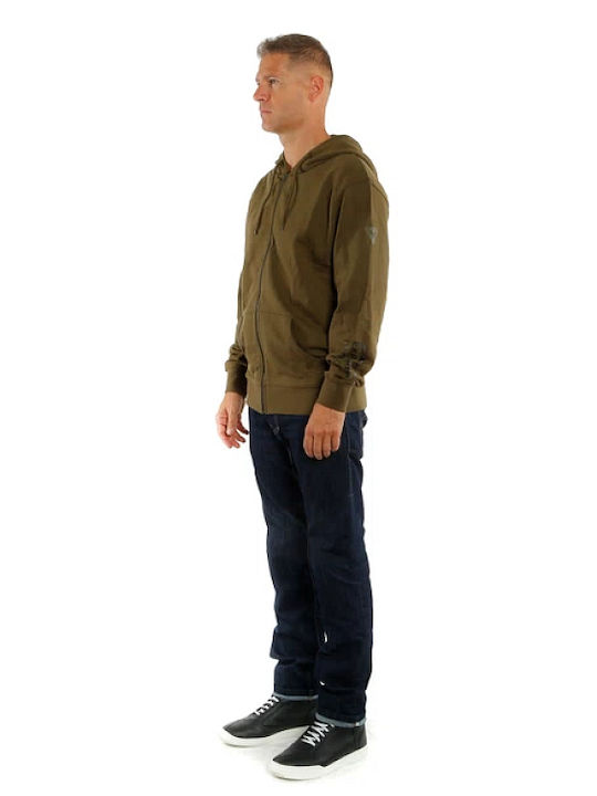 Ζακέτα με Κουκούλα Military-olive/black