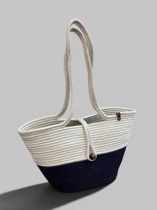 Enpapa Korbweide Strandtasche Lila