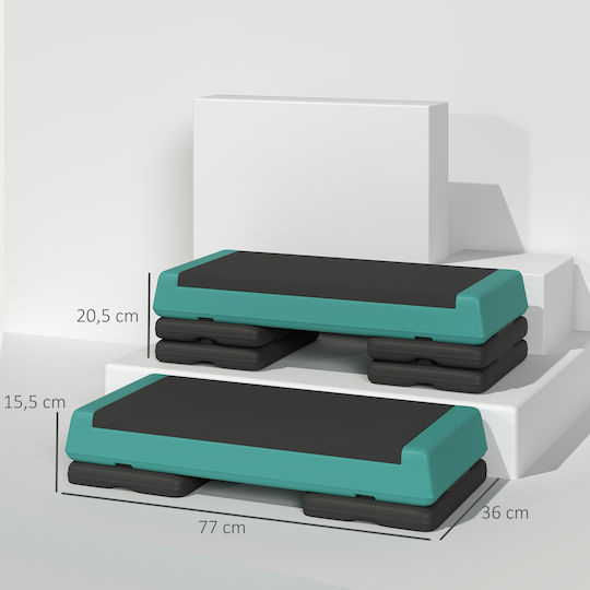 Sportnow Aerobic Stepper με Ρυθμιζόμενο Ύψος
